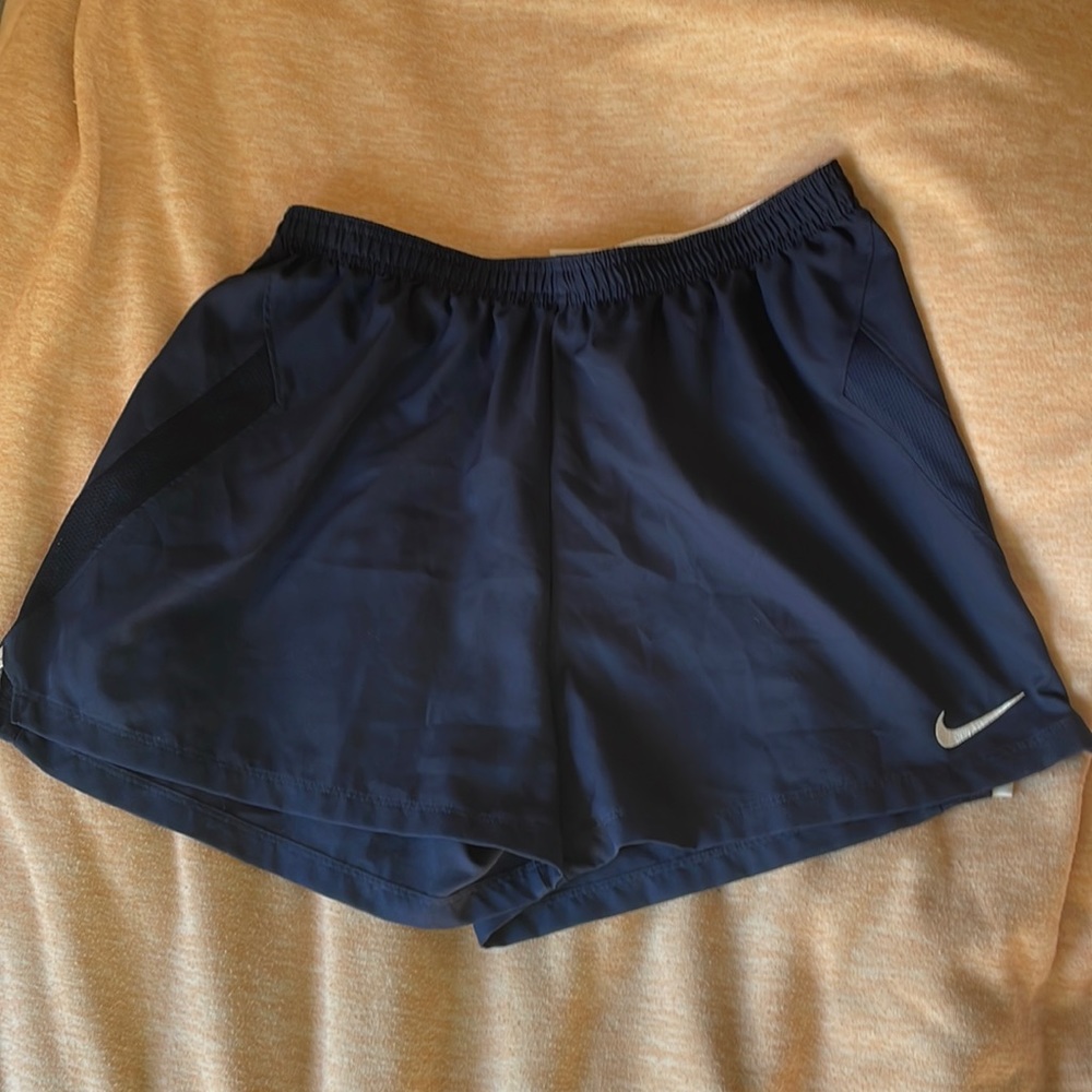 Nike Navy Blue unisex soccer shorts